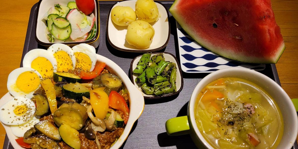 みんなの食堂すまいるのメニュー