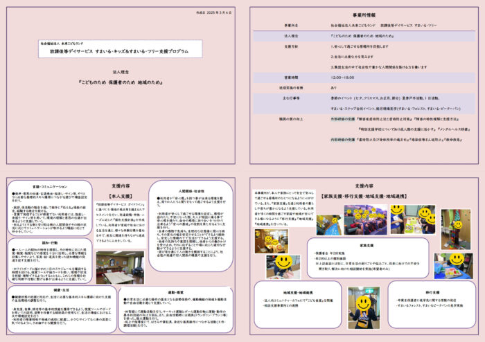 【ツリー】支援プログラム2024修正